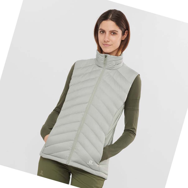 Bundy Salomon ESSENTIAL XWARM DOWN INSULATED Damske Strieborne | TCQWBOK-05