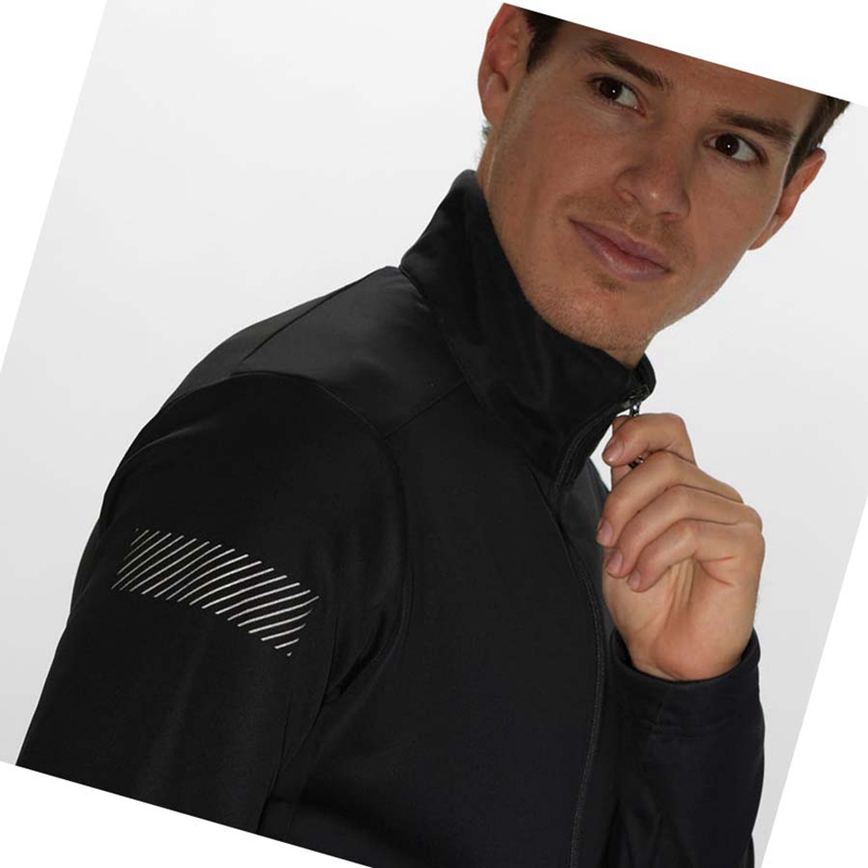 Bundy Salomon GORE TEX INFINIUM™ WINDSTOPPER® Panske Čierne | ERZGPHX-61