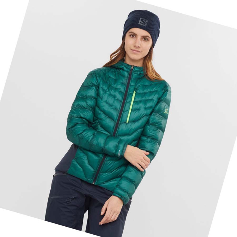 Bundy Salomon OUTPEAK PRIMALOFT INSULATED Damske Zelene | ONKDXIJ-57