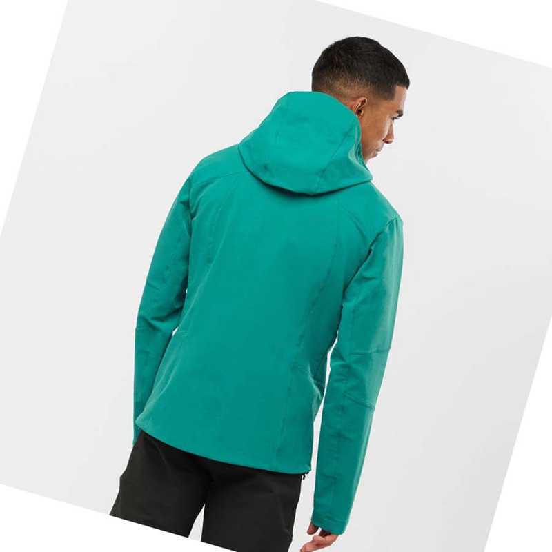 Bundy Salomon OUTPEAK SOFTSHELL Panske Zelene | VXDRSHZ-04