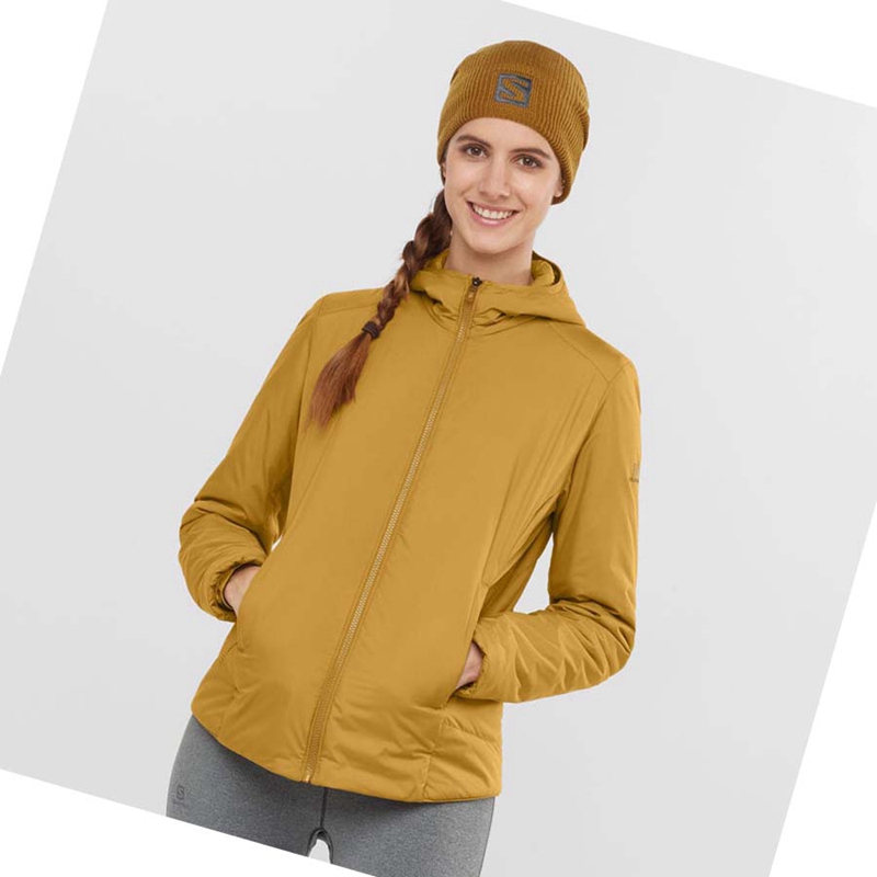 Bundy Salomon OUTRACK INSULATED Damske Žlté | UCYLFIG-80