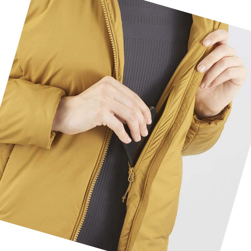 Bundy Salomon OUTRACK INSULATED Damske Žlté | UCYLFIG-80