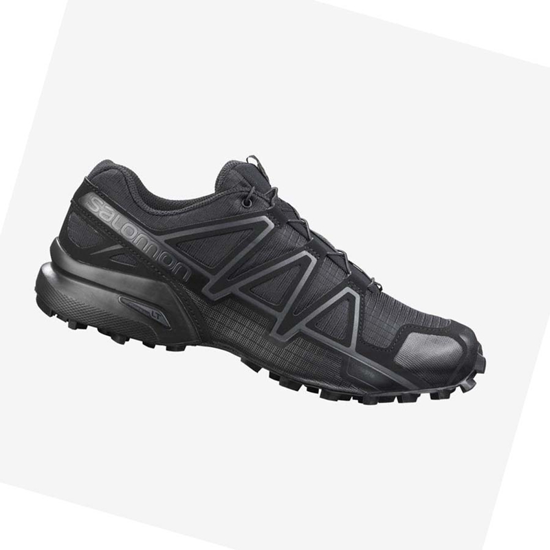 Cizmy Salomon SPEEDCROSS 4 WIDE FORCES Panske Čierne | RPYAVGW-40