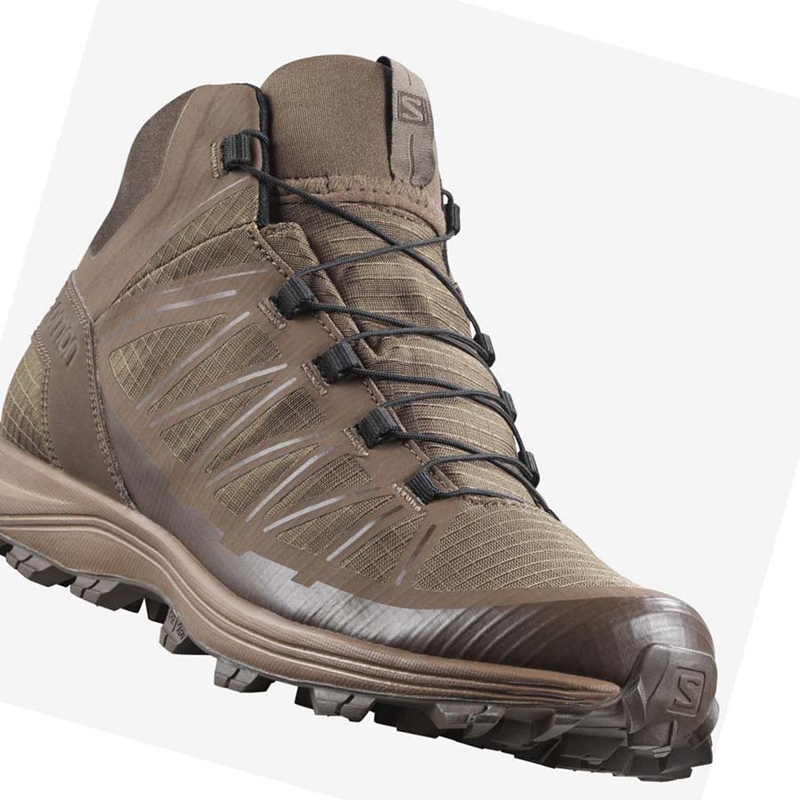 Cizmy Salomon SPEED ASSAULT FORCES Panske Hnede | LIMEUTR-13