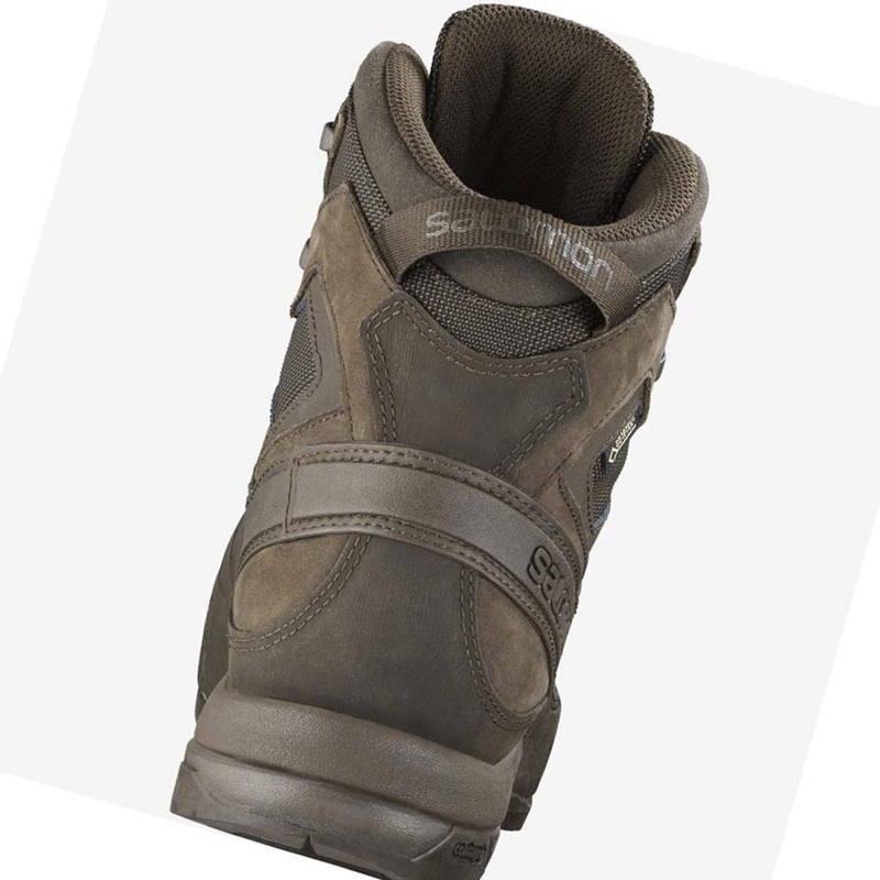 Cizmy Salomon X ALP GORE-TEX FORCES Damske Hnede | CNLJAFS-03
