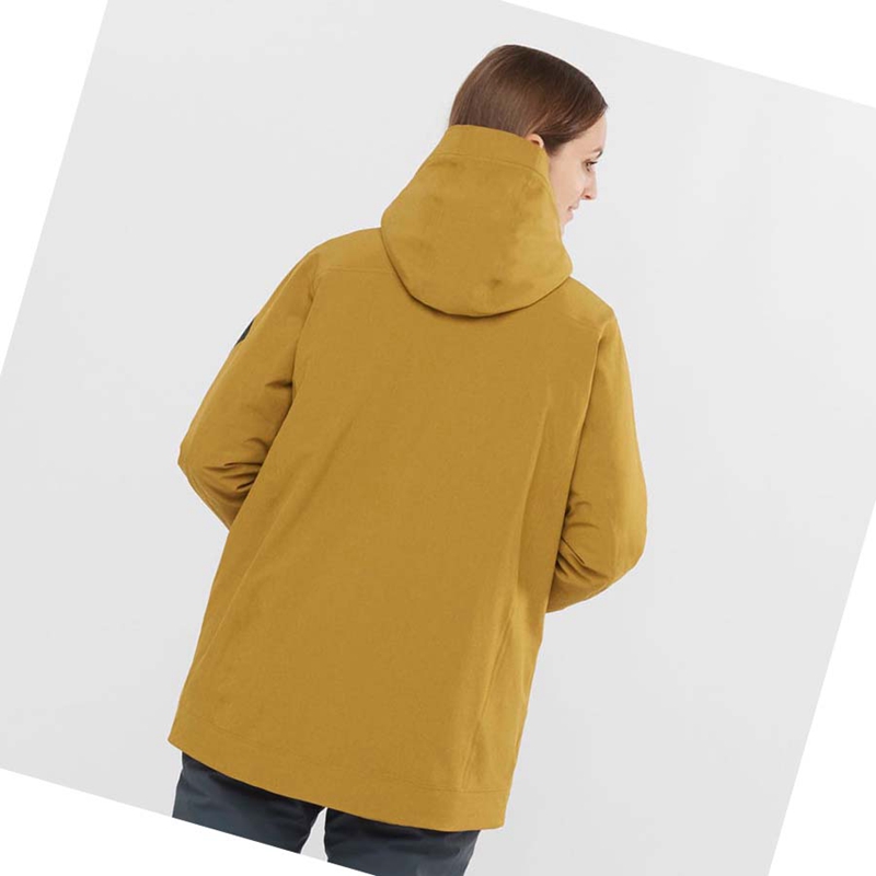 Lyžiarske Bundy Salomon STANCE CARGO Damske Hnede | ERKWVXT-05