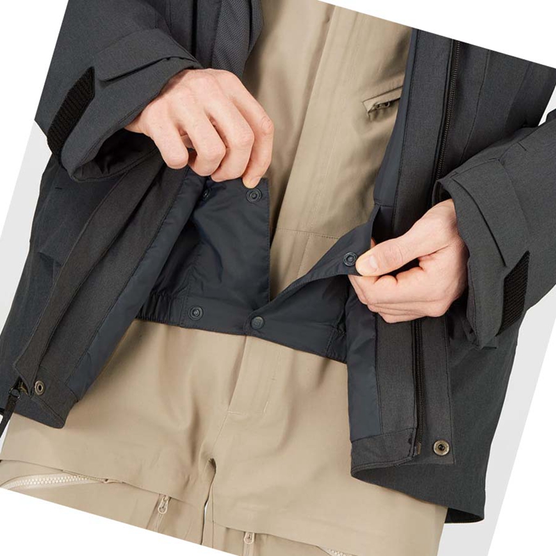 Lyžiarske Bundy Salomon STANCE CARGO Panske Čierne | SYGFHID-53