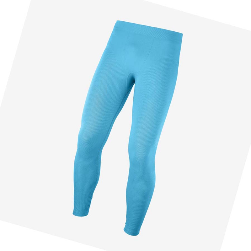 Nohavice Salomon ESSENTIAL SEAMLESS Panske Modre | MQERTKU-37