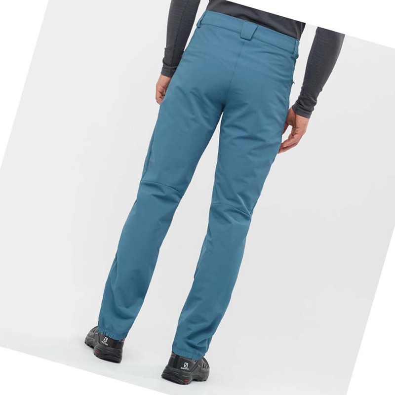 Nohavice Salomon OUTPEAK WARM Panske Modre | OMADTYZ-67