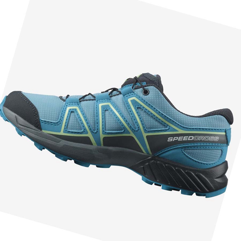 Trailove Bezecke Tenisky Salomon SPEEDCROSS Detske Modre | PEAQZWY-36