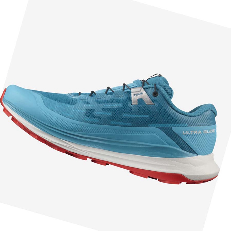 Trailove Bezecke Tenisky Salomon ULTRA GLIDE Panske Tyrkysové | SCNDIVB-01