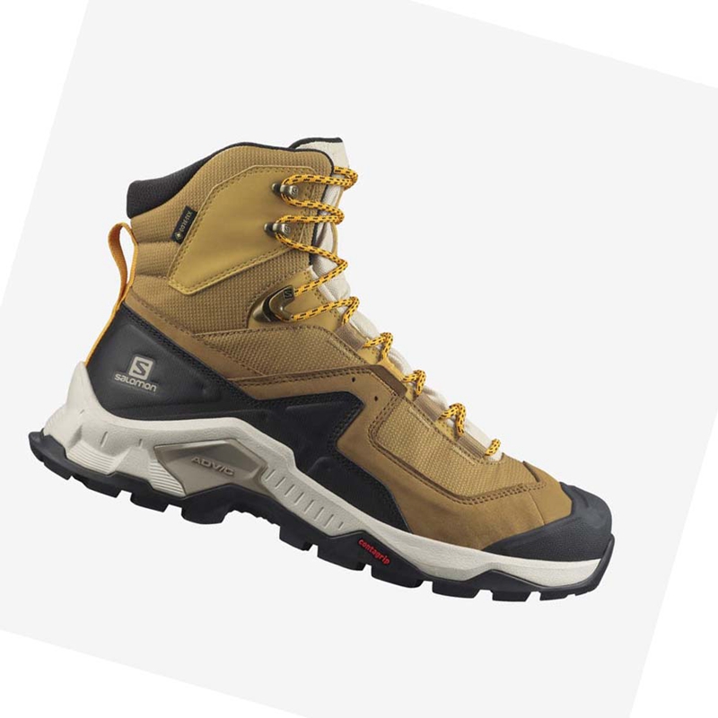 Turisticke Topanky Salomon QUEST ELEMENT GORE-TEX Panske Žlté | WIRLAXB-90