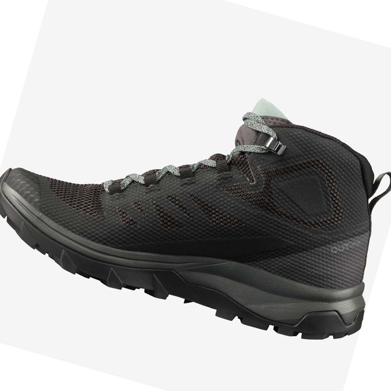 Turisticke Topanky Salomon WoOUTLINE MID GORE-TEX Damske Námornícka Modrá | TQMPHEB-69