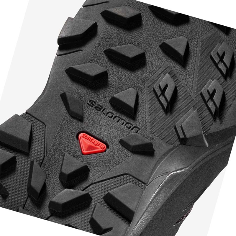 Turisticke Topanky Salomon WoOUTLINE MID GORE-TEX Damske Námornícka Modrá | TQMPHEB-69