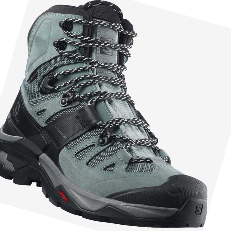 Turisticke Topanky Salomon WoQUEST 4 GORE-TEX Damske Modre | QAXPJKG-32