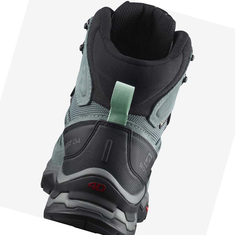 Turisticke Topanky Salomon WoQUEST 4 GORE-TEX Damske Modre | QAXPJKG-32