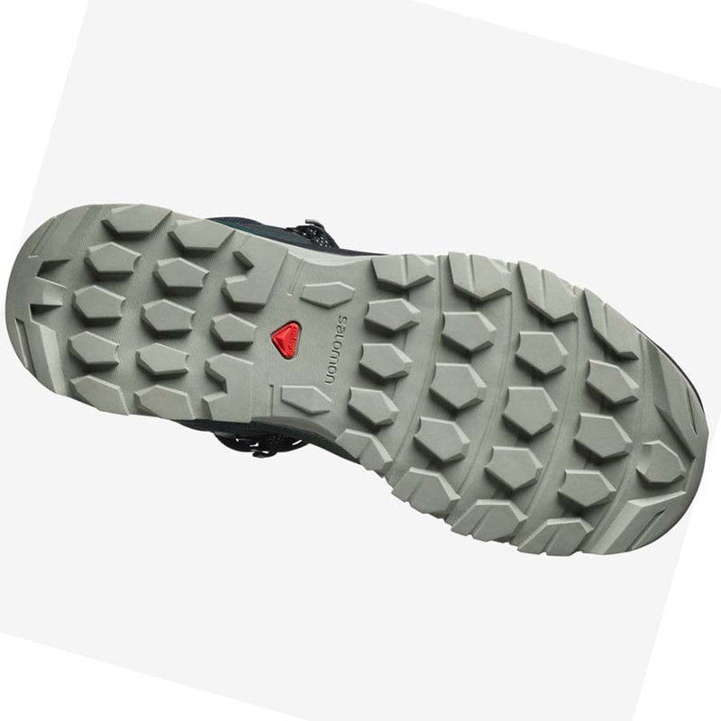 Turisticke Topanky Salomon WoVAYA MID GORE-TEX Damske Zelene | YSNLUKG-08