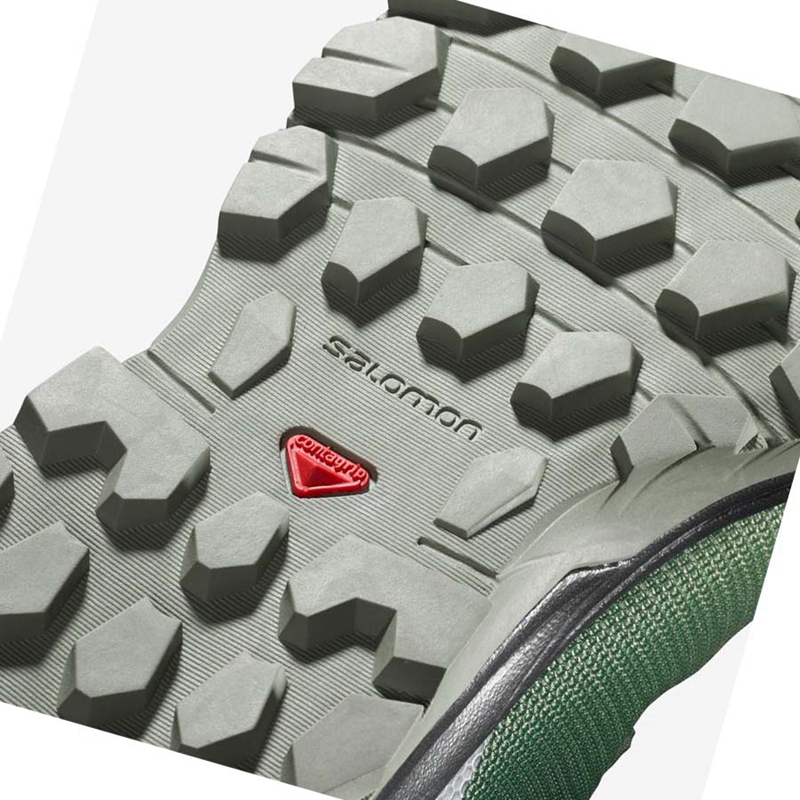 Turisticke Topanky Salomon WoVAYA MID GORE-TEX Damske Zelene | YSNLUKG-08
